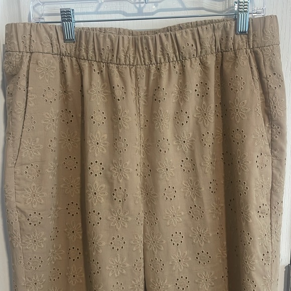 Ann Taylor Eyelet Pants - Picture 2 of 6